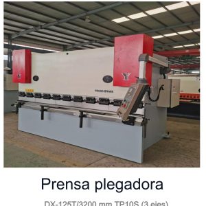 plegadora cnc dx-125T/3200 mm TP 3 ejes